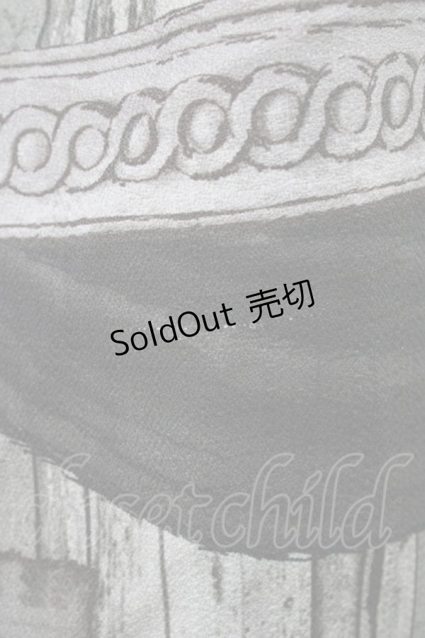 画像6: ALICE and the PIRATES / Quiet toys room〜あの子と遊んだあの日々を〜柄ジャンパースカートII Free ブラック H-25-08-28-1039-PA-OP-NS-ZH (6)