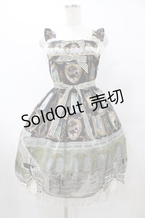 画像: BABY,THE STARS SHINE BRIGHT / Mon Chouchou Hermitage柄 Amelie ジャンパースカート Free ブラック H-25-08-28-1040-BA-OP-NS-ZH