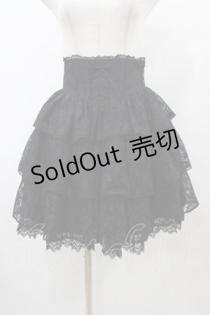 画像: BABY,THE STARS SHINE BRIGHT / Sugary Floraフリリースカート Free ブラック H-25-08-28-1054-BA-SK-NS-ZH