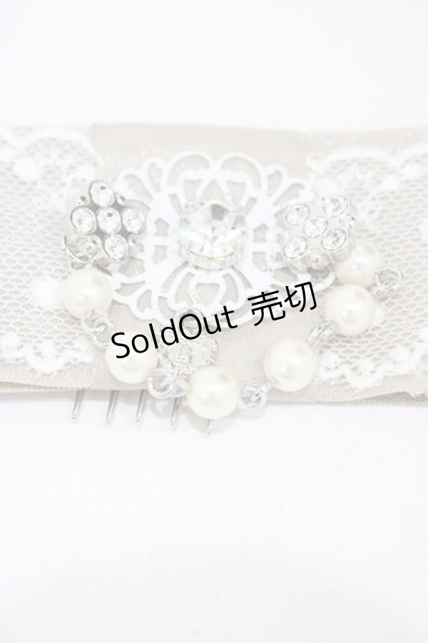 画像3: BABY,THE STARS SHINE BRIGHT / メルヴェイユーズなBoudoirリボンコーム  ヴィンテージゴールド H-25-08-28-1021-BA-AC-NS-ZH (3)