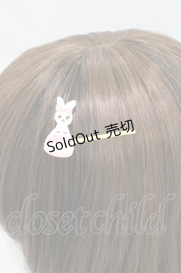 画像2: BABY,THE STARS SHINE BRIGHT / みるくちゃんの マカロンヘアピン  オフ H-25-08-28-1023-BA-AC-NS-ZH (2)