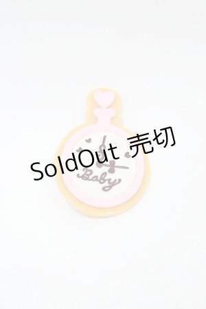 画像: BABY,THE STARS SHINE BRIGHT / ALICE's Cookie 時計ピンズ  ピンク H-25-08-28-1026-BA-AC-NS-ZH