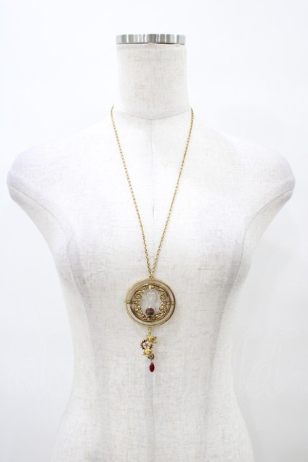 画像2: ALICE and the PIRATES / 時の歯車ネックレス  ゴールド H-25-08-28-1029-PA-AC-NS-ZH (2)