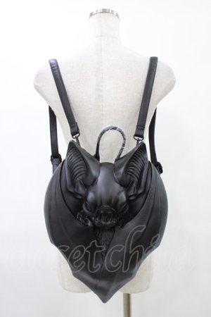 画像: KILL STAR / VAMPED UP BACKPACK  ブラック H-25-08-28-008-SL-BG-KB-ZH