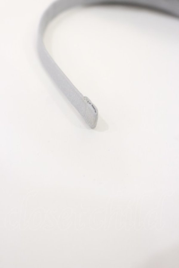 画像2: Angelic Pretty / Lovely Bathroom SpecialジャンパースカートSetのカチューシャ  グレー H-25-08-29-036-AP-AC-NS-ZH (2)