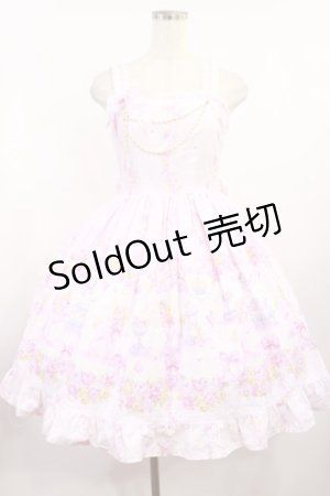 画像: BABY,THE STARS SHINE BRIGHT / Unico in Bloomland柄パールジャンパースカート FREE ピンク H-25-08-29-004-BA-OP-YZ-ZH