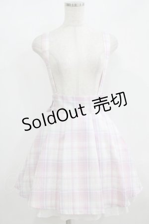 画像: Amavel / Dreaming Ribbonサイドプリーツチェックスカート Free ピンク H-25-08-29-1030-CA-SK-NS-ZH