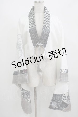 画像: Qutie Frash / 着物ショートカーデ Free オフ H-25-08-29-1050-QU-TO-NS-ZH