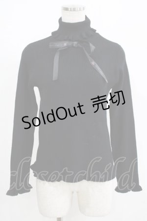 画像: m petit by misako / サンリオキャラクターズコラボ クロミ ニットプルオーバー M ブラック H-25-08-29-1056-LO-TO-NS-ZH