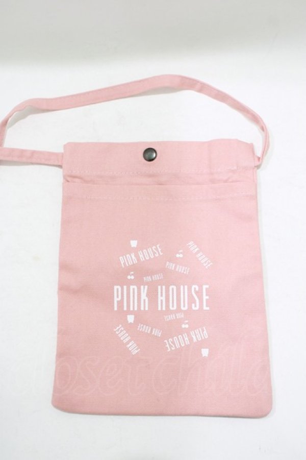 画像2: PINK HOUSE / サコッシュ  ピンク H-25-08-29-1065-LO-BG-NS-ZH (2)