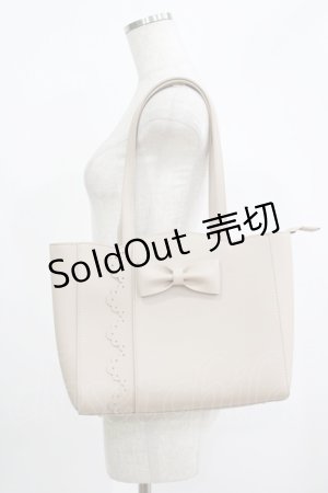 画像: m petit by misako / TT*AMリボンTT  ベージュ H-25-08-29-1067-LO-BG-NS-ZH