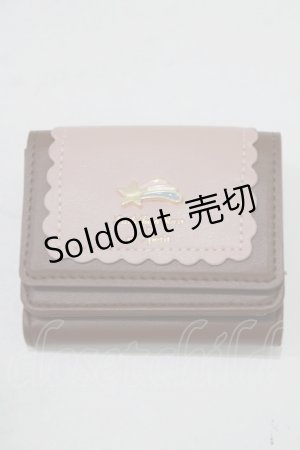 画像: m petit by misako / サンリオキャラクターズコラボ リトルツインスターズ 財布  ブラウン H-25-08-29-1072-LO-ZA-NS-ZH