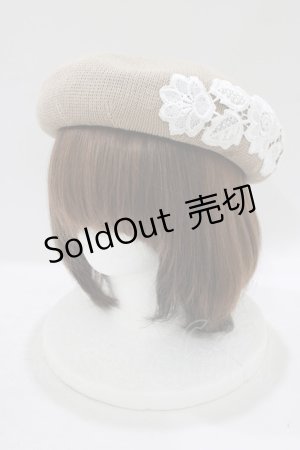 画像: m petit by misako / TT*AMレースサーモベレー  ベージュ H-25-08-29-1077-LO-AC-NS-ZH