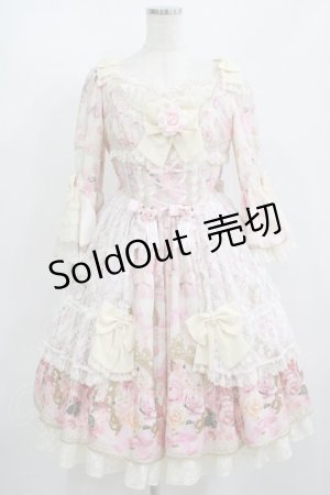 画像: Angelic Pretty / Rose Museum Dress Free アイボリー H-25-08-29-1009-AP-OP-NS-ZH