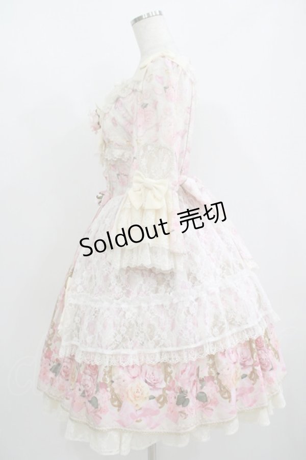 画像2: Angelic Pretty / Rose Museum Dress Free アイボリー H-25-08-29-1009-AP-OP-NS-ZH (2)