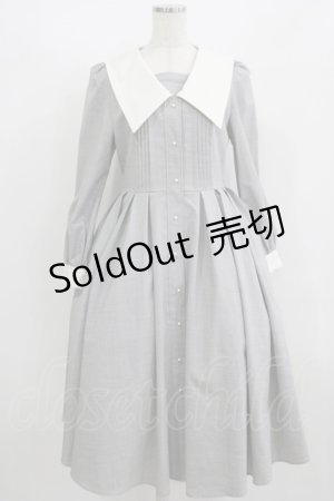画像: Maria pipi / セーラーカラークラシカルドレス Free GRAY H-25-08-29-1010-EL-OP-NS-ZH
