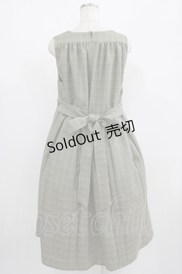 画像3: Physical Drop / タックジャンパースカート Free グリーン H-25-08-29-1019-LO-OP-NS-ZH (3)