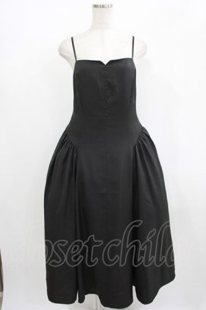 画像: an another angelus / サイドギャザーキャミワンピース Free BLACK H-25-08-29-1022-CA-TO-NS-ZH