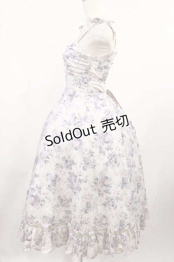 画像2: Victorian maiden / ロココブーケロングサンドレス Free ロココグレージュ H-25-08-29-001-CL-OP-NS-ZH (2)