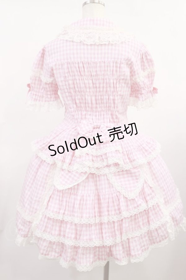 画像3: metamorphose / ギンガムチェックセット Free ピンク H-25-08-29-005-ME-OP-NS-ZH (3)