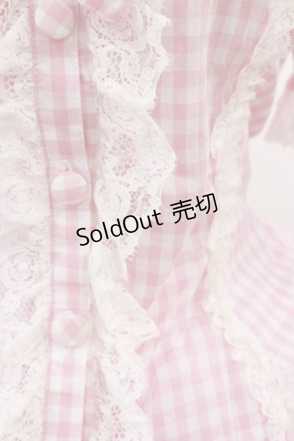 画像7: metamorphose / ギンガムチェックセット Free ピンク H-25-08-29-005-ME-OP-NS-ZH (7)