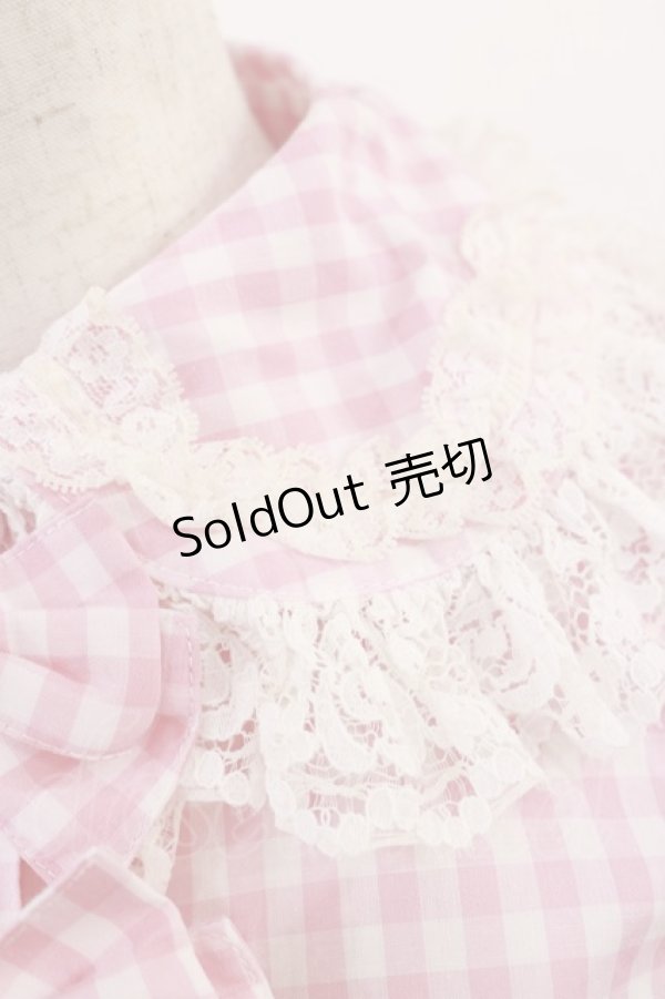 画像8: metamorphose / ギンガムチェックセット Free ピンク H-25-08-29-005-ME-OP-NS-ZH (8)