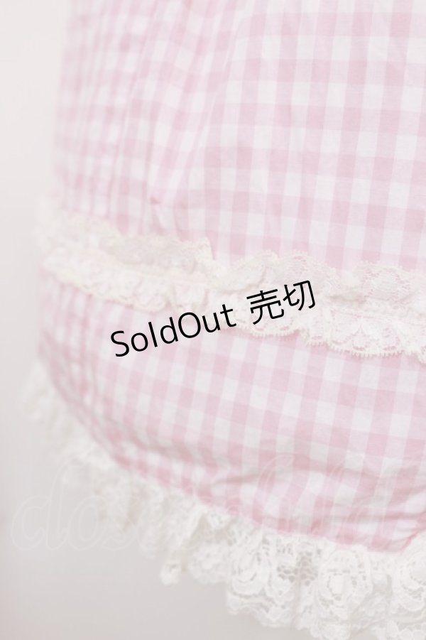 画像10: metamorphose / ギンガムチェックセット Free ピンク H-25-08-29-005-ME-OP-NS-ZH (10)