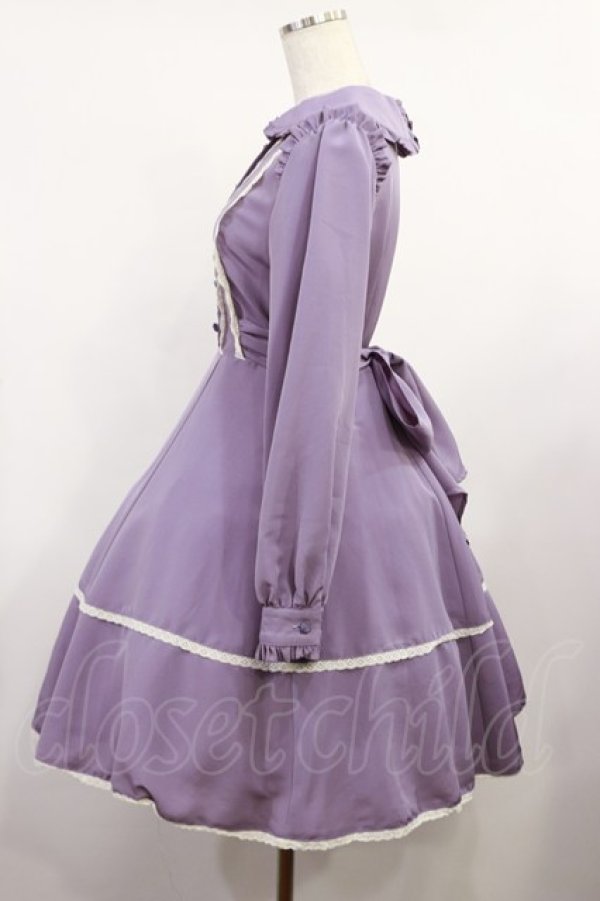 海外ロリータ ラベンダー ワンピース ALICE and the PIRATES / リビエラワンピース Free アイリス