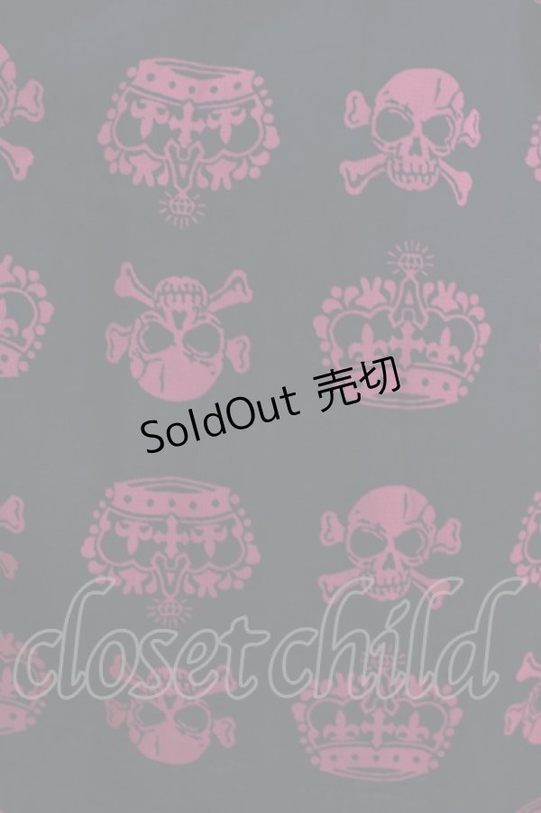 画像4: ALGONQUINS / ボーダー切替キャミワンピース  黒×ピンク H-25-09-01-023-AL-OP-KB-ZH (4)