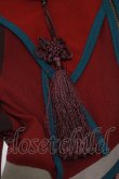 画像6: Ozz oneste / ジャガード切替ZIPジャケット  ボルドー H-25-09-01-028-OO-JA-KB-ZH (6)