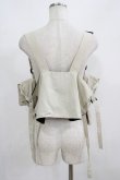 画像3: Candy Stripper / W POCKET BELTED VEST  ベージュ H-25-09-01-031-PU-TO-KB-ZH (3)