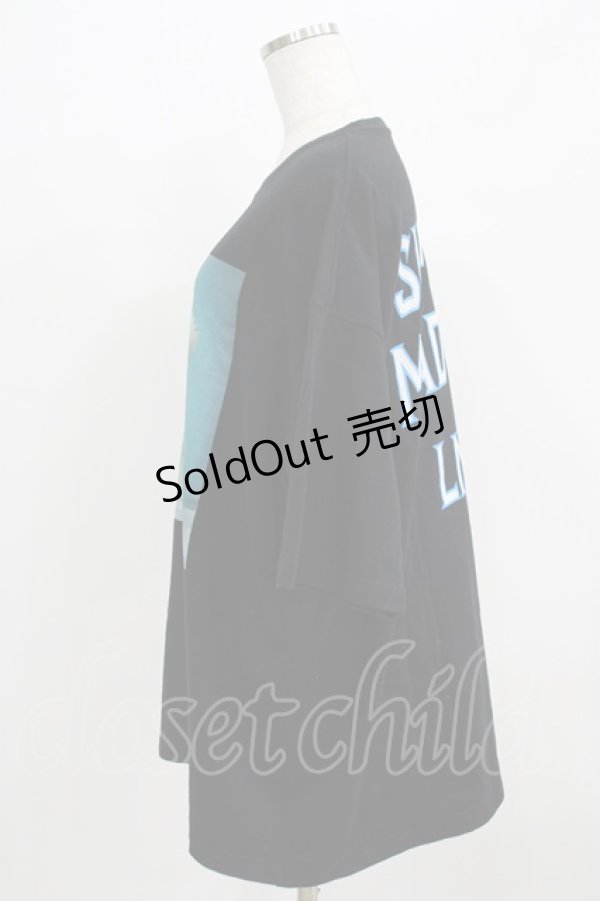 画像2: LAND by MILKBOY / CAKE MADNESS TEE  ブラック H-25-09-01-037-MB-TO-KB-ZH (2)