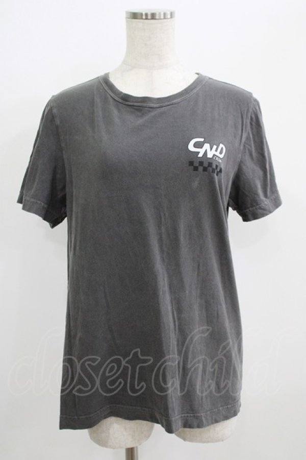 画像1: 【SALE】Candy Stripper / CND CRONY Tシャツ  グレー H-25-09-01-039-PU-TO-KB-ZT491 (1)