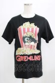 画像1: MILKBOY / GIZMO POPCORN TEE S ブラック H-25-09-01-040-MB-TO-KB-ZH (1)
