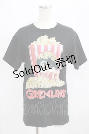 画像: MILKBOY / GIZMO POPCORN TEE S ブラック H-25-09-01-040-MB-TO-KB-ZH