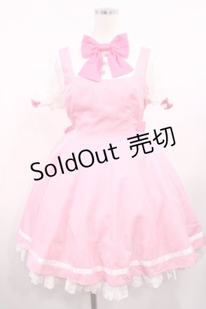 画像: DevilInspired（海外ロリータブランド） / ヨーク切替ワンピース L ピンク H-25-09-01-1014-LO-OP-NS-ZH