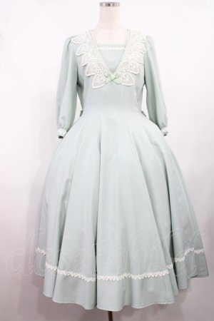 画像: Innocent World / ロワールワンピース サイズ表記なし ミント×生成/Mint×Beige H-25-09-01-1003-IW-OP-NS-ZH
