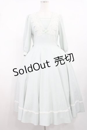 画像: Innocent World / ロワールワンピース サイズ表記なし ミント×生成/Mint×Beige H-25-09-01-1003-IW-OP-NS-ZH
