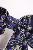 画像5: metamorphose / 薔薇の聖堂ワンピース Free ネイビー H-25-09-01-1016-ME-OP-NS-ZH (5)