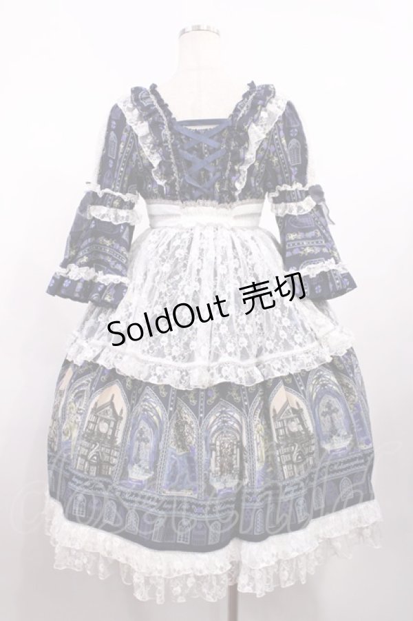 画像3: metamorphose / 薔薇の聖堂ワンピース Free ネイビー H-25-09-01-1016-ME-OP-NS-ZH (3)