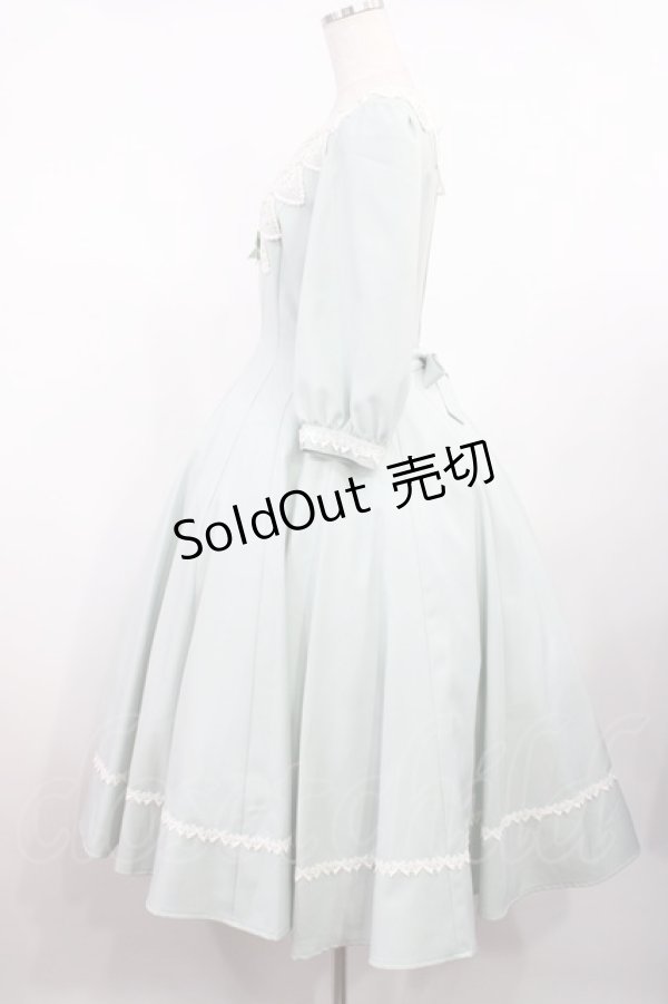 画像2: Innocent World / ロワールワンピース サイズ表記なし ミント×生成/Mint×Beige H-25-09-01-1003-IW-OP-NS-ZH (2)