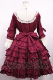 画像3: Pina sweetcollection / ドール姫袖ワンピース Free Wine H-25-09-01-1017-LO-OP-NS-ZH (3)