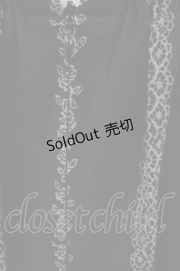 画像2: ALICE and the PIRATES / ヴィクトリアンカード柄ジャンパースカートII Free ブラック H-25-09-01-1020-PA-OP-NS-ZH (2)