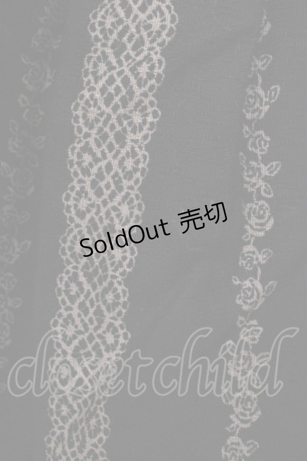 画像5: ALICE and the PIRATES / ヴィクトリアンカード柄ジャンパースカートII Free ブラック H-25-09-01-1020-PA-OP-NS-ZH (5)