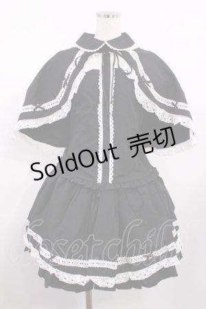 画像: 梦孚子（海外ロリータブランド） / Doll's Heart セットアップセット L ブラック H-25-09-01-1023-LO-OP-NS-ZH
