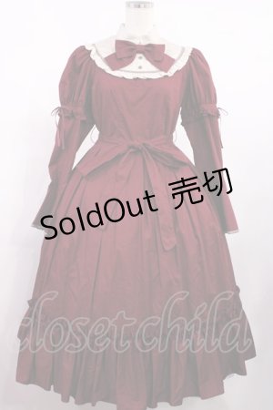 画像: Victorian maiden / ヴェルデュールマロリーロングドレス Free ボルドー H-25-09-01-1004-CL-OP-NS-ZH