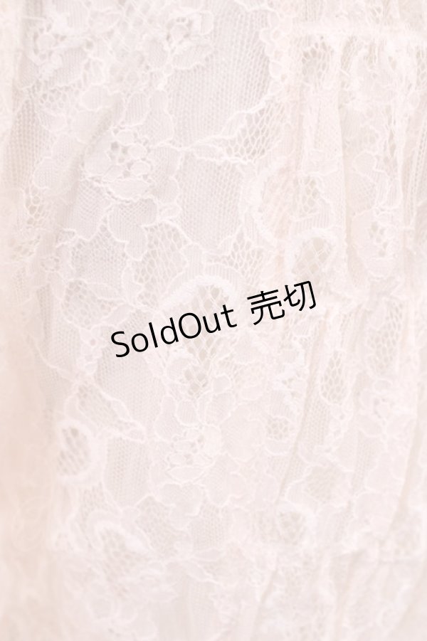 画像4: BABY,THE STARS SHINE BRIGHT / Be My Valentine お花レースアップブラウス Free ピンク H-25-09-01-1025-BA-BL-NS-ZH (4)