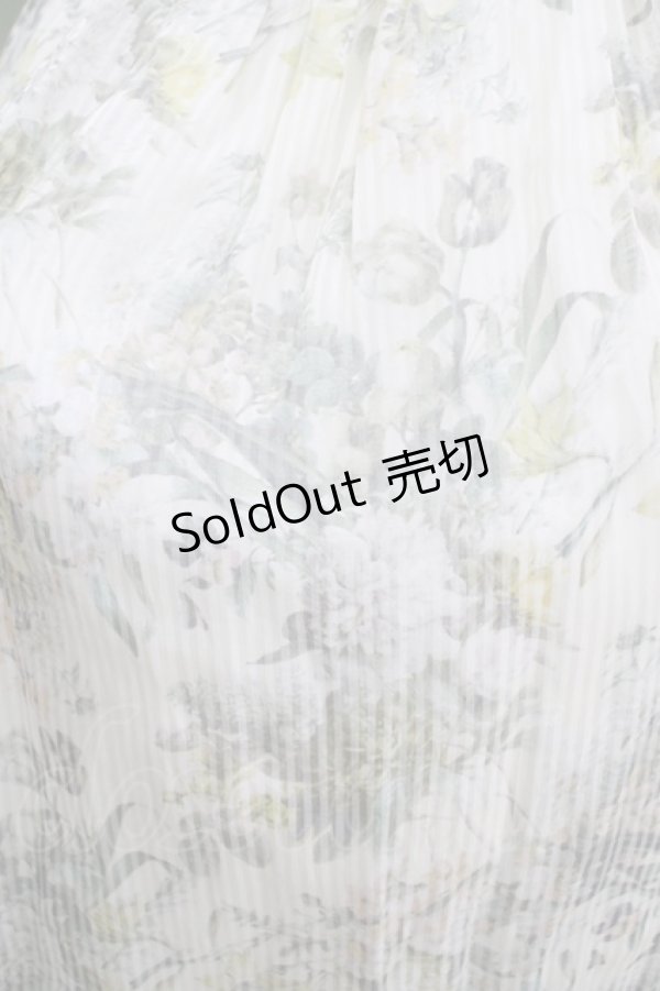 画像4: elements,H / ヴィンテージジャガードワンピース  アイボリー H-25-09-01-005-PU-OP-KB-ZH (4)