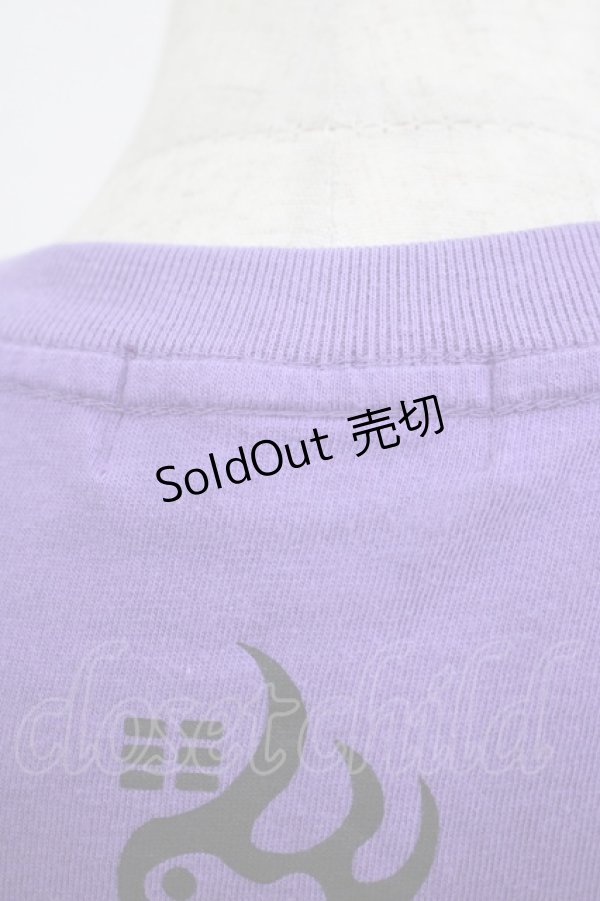 画像5: LISTEN FLAVOR / 辺古山ペコの戦うスクールガールTシャツ feat.九頭龍冬彦 M バイオレットパープル H-25-09-01-051-PU-TO-KB-ZH (5)