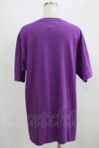 画像3: LISTEN FLAVOR / プリズムキャットBIG Tシャツ  パープル H-25-09-01-052-PU-TO-KB-ZT494 (3)